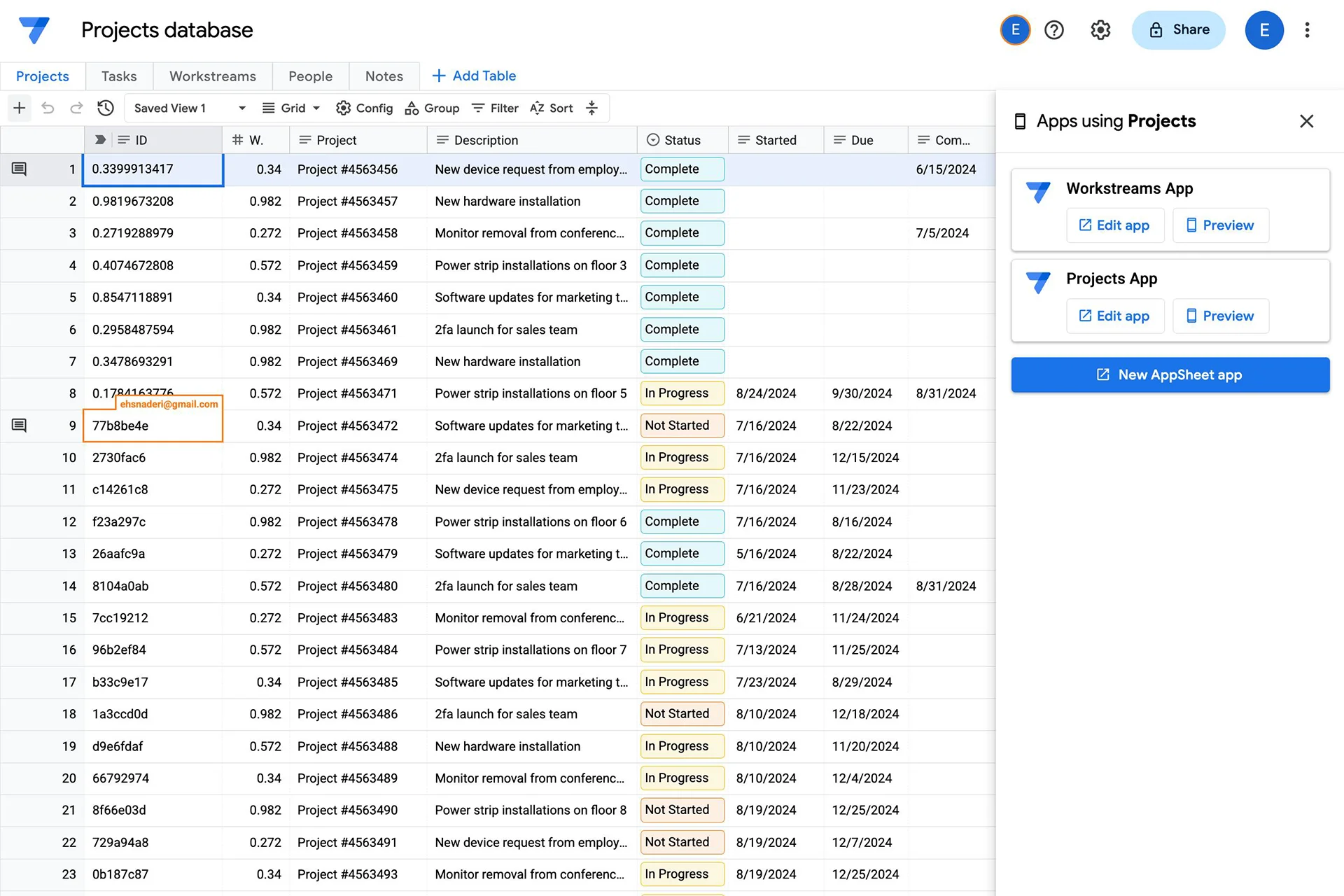 The native database interface